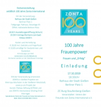 100 Jahre Zonta